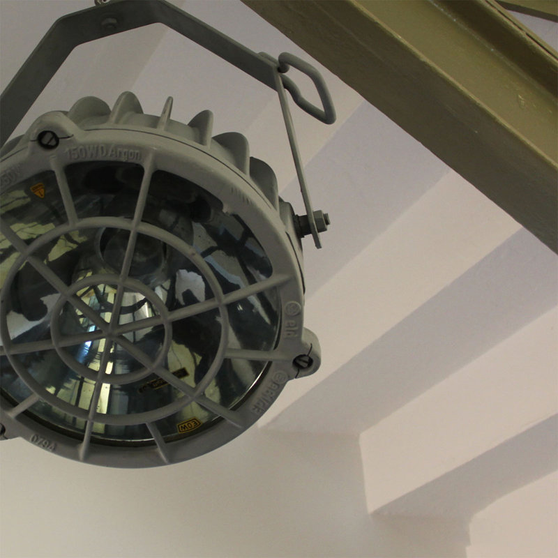 1 - Light Aluminium Dome Pendant