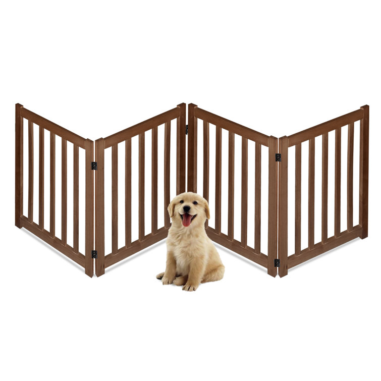 Wooden Free Standing Pet Gate