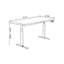 Bureau debout noir rectangulaire en bois massif-172708180