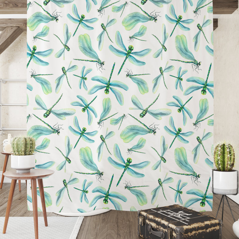Rideau de douche Floral, H 72 po x l 70 po