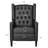 Macklen Faux Leather Accent Chair
