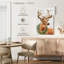 Brampt Woodland Holiday - cerf gris-108386246