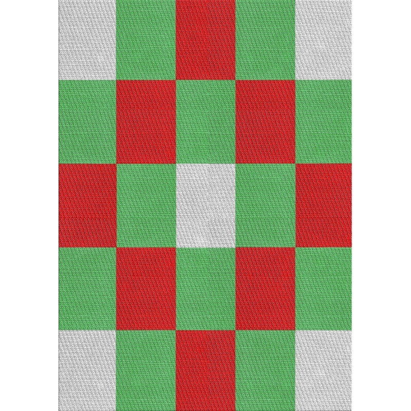 Wool Geometric Indoor Rug