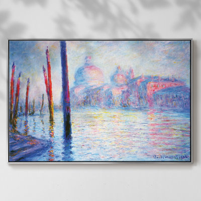 " Canal Grand By Monet "
