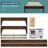 Solid Wood Bed Frame-88710211-88710214