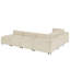 Canapé modulaire réversible en velours côtelé-130557648-130557650-130557660