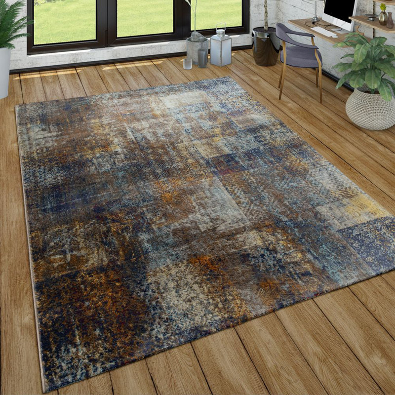 Dashiell Abstract Area Rug, Rectangle 60 x 100cm