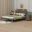 Ensemble de chambre à coucher 3 pièces, lit plateforme avec deux lumières de chevet, table de chevet 2 tiroirs-105501742-105501743
