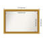 Townhouse Gold Non-Beveled Bathroom Wall Mirror-1016737488