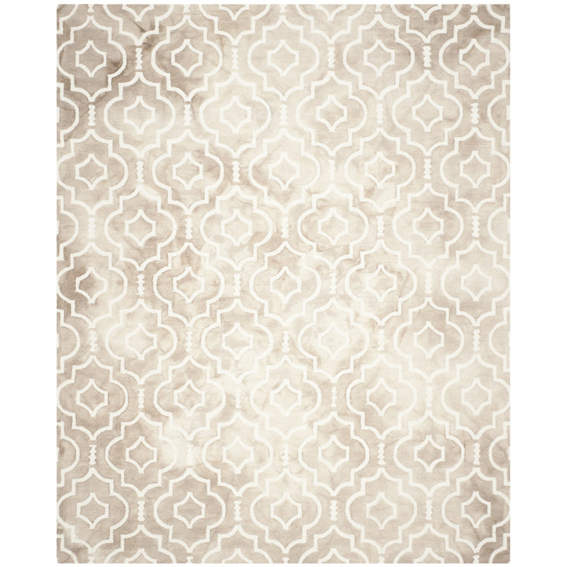 Edwyn Hand Tufted Wool Geometric Rug, Rectangle 11' x 15'