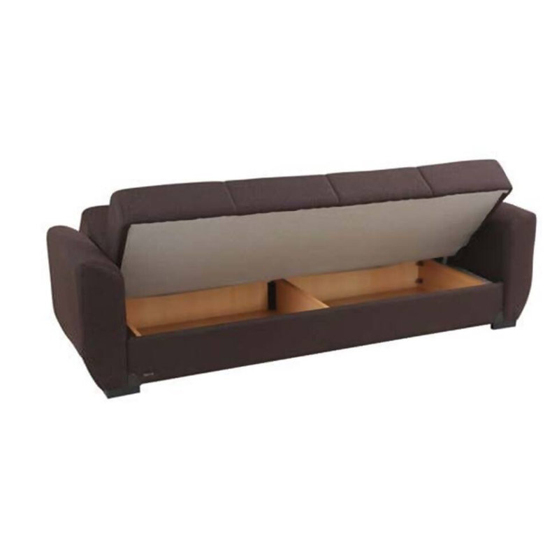 Causeuse convertible en tissu Karen