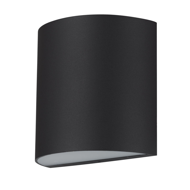 Sand Black LED Wall Mounted Sconce, Black