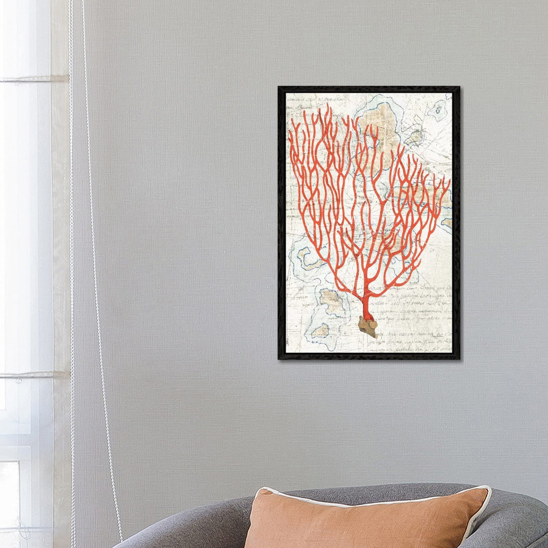 Leinwandbild Textured Coral IV von Avery Tillmon