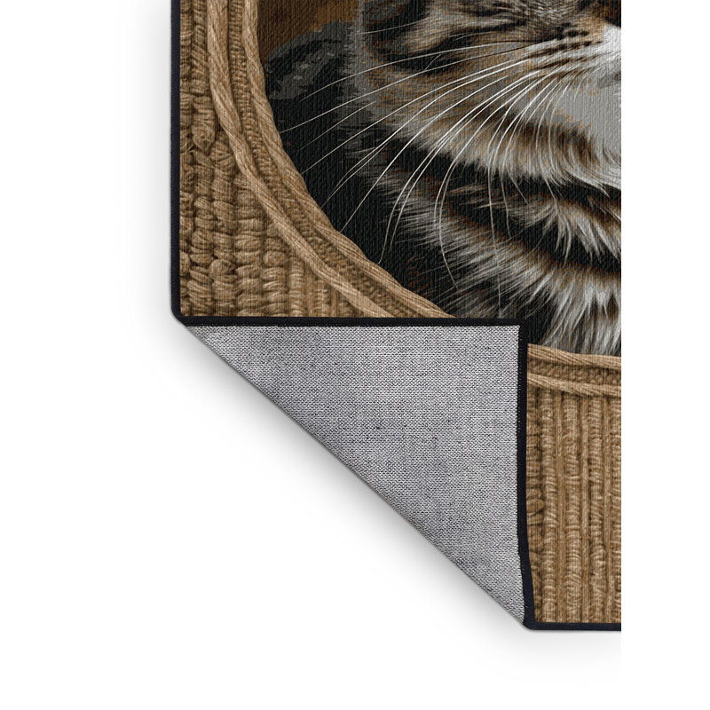  Tapis lavable Celtic Shorthair Cats, Rond 6 pi