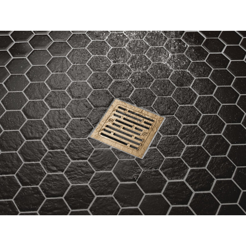 Tile-In Shower Drain, Champagne Bronze