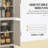 Spacious Freestanding Storage Cabinet,Kitchen Pantry,For Home