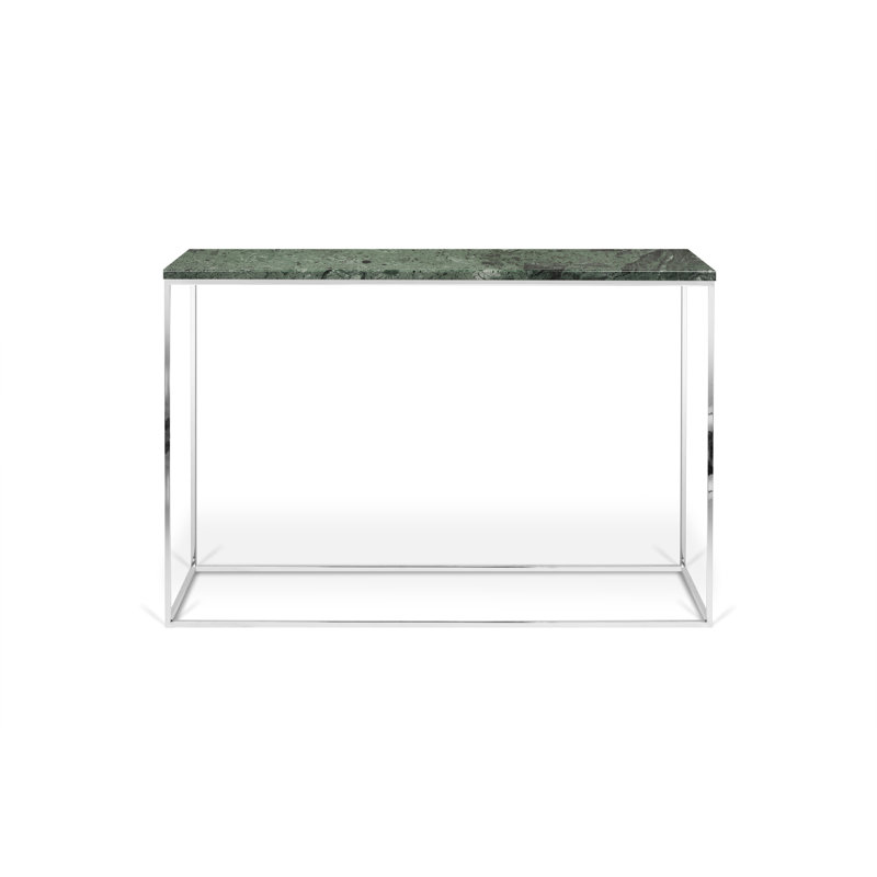 Duell 120cm Console Table, Black, Green, 76 H x 119 W x 41 D cm