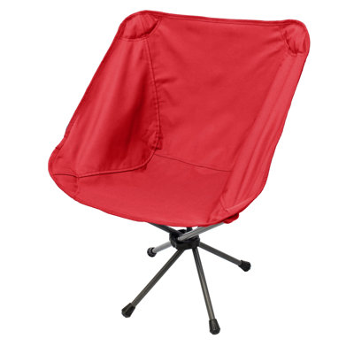 Four Seasons Courtyard Outdoor Steel Compact Folding Chair with Carry Bag