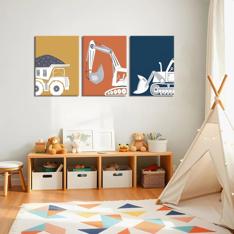 3 Piece Wrapped Canvas Print