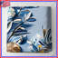 Couvre-lit matelassé bleu Botanical Illustration-126120370