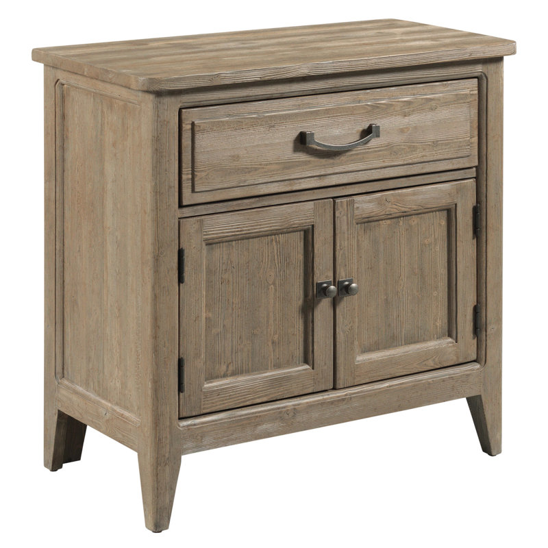 Deighton Solid Wood Nightstand