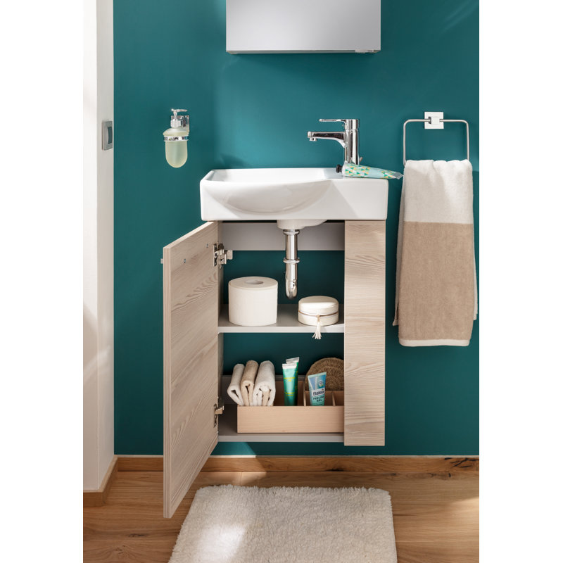 Bathroom Furniture Suite, Light Wood
