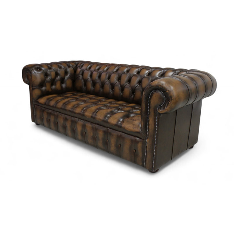 3 Seater Sofa, Antique Tan
