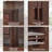 Sideboard Buffet Cabinet With Storage, 31.5" Arc-Shaped Credenza With 2 Doors & Adjustable Shelves, Mid Century Modern Coffee Bar Cabinet For Kitchen, Living Room, Entryway-54099596-64397794