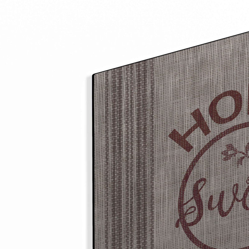 «Home Sweet Home Emb broderie» par Cindy Jacobs, H 24 po x l 24 po