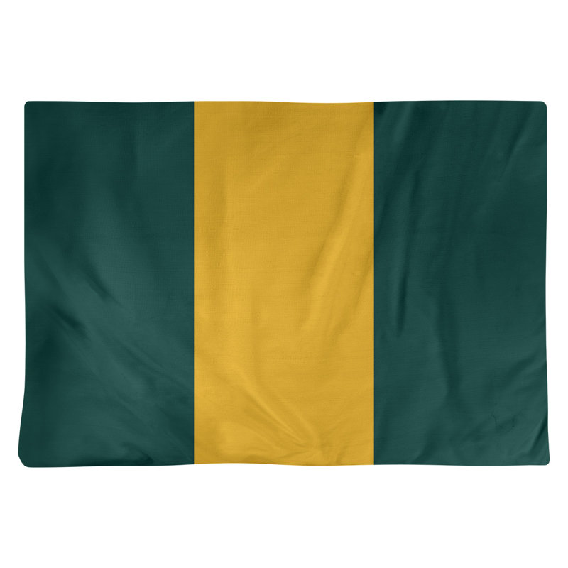 Récapitulatif en coton 18 po oakland baseball, Vert irlandais / doré