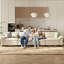 Canapé modulaire rembourré 157,5 po Colbey-520665147-509474110
