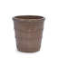 3, jaune antique, pot à fleurs brillant, drainage, développement des racines de 3 pots à fleurs jaunes - parfaits pour le jardin et la verdure-214047411