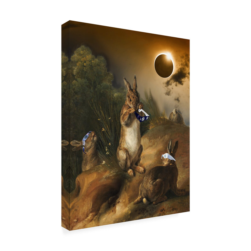 Maitres Redux Rabbits par Alexander Franc? Ois Desporte, H 14 po x l 19 po