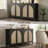 Boho - Rattan Sideboard With Adjustable Shelves-1346660949