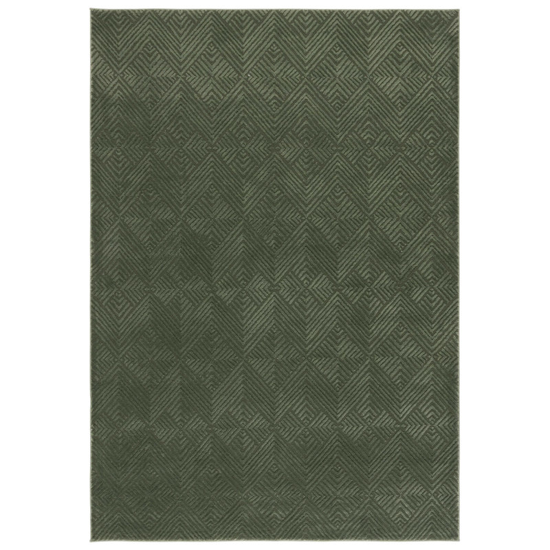 Tapis géométrique Theodis Revive Performance, Rectangle 6 pi x 8 pi