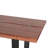 Yarrow 79" Dining Table in Light Sequoia with Gunmetal Legs