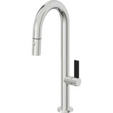 Pull-Down Prep/Bar Faucet With Button Sprayer