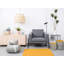 Solid Colour Wool Hand Woven Area Rug-38568291