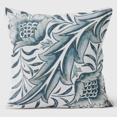 Diagonal Leaf - William Morris Cushion