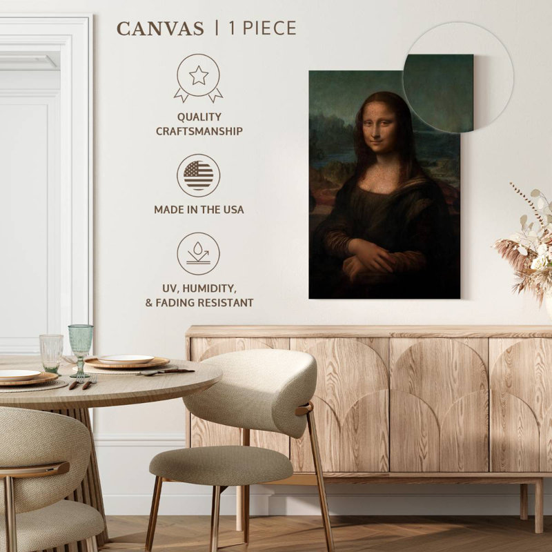 Leisha Mona Lisa, H 30 po x l 20 po