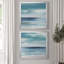 «Blue Silver Shore I», ensemble de 2 reproductions d'art-1803201031-1803201082-1803201085