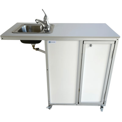 Évier portatif certifié NSF accessible en fauteuil roulant - Blanc: NS-2020