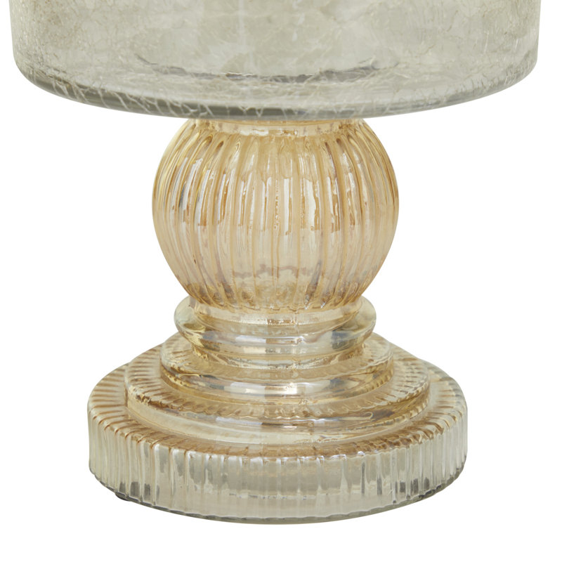 Shumake Glass Tabletop Votive Holder, Brown