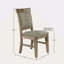 Chaise de salle à manger (ensemble de 2 pièces)-1703364238