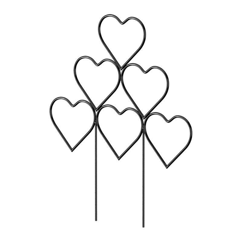 38cm H x 29cm W Metal Trellis