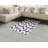 Eggplant High Density Long Fiber Poly Threads Decorative Area Rug Carpet-42029777