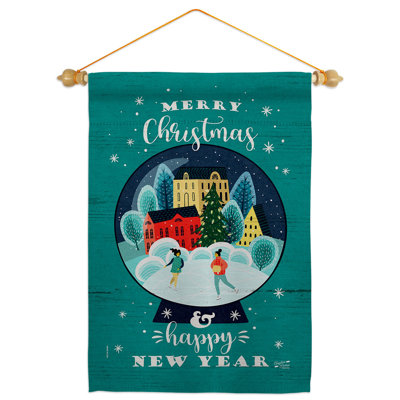 Ensemble de drapeaux en polyester 2 faces 1,5 pi x 1,1 pi
