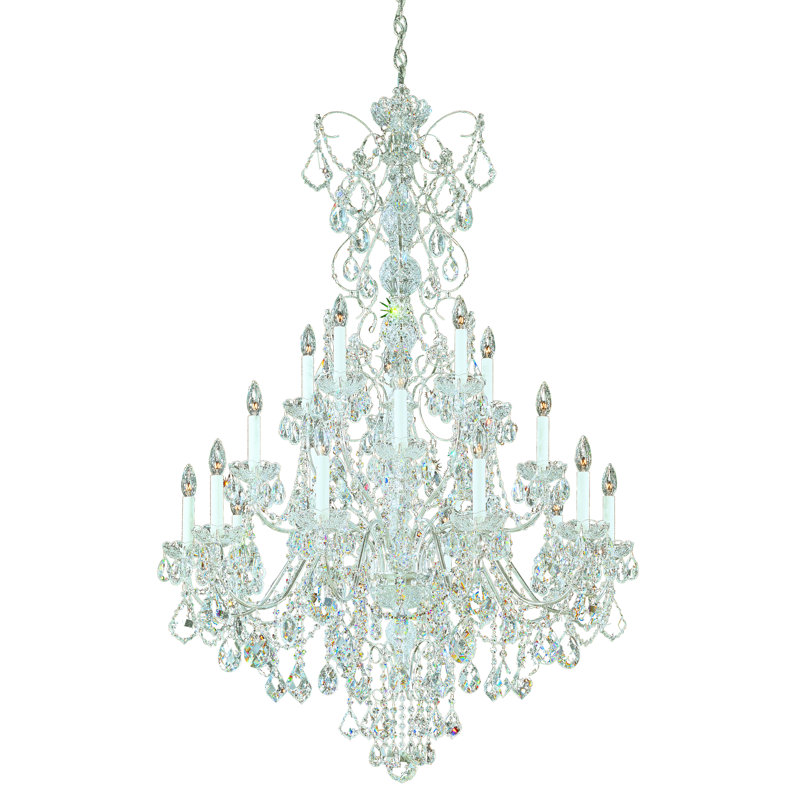Century 20 - Light Chandelier, Polished Silver