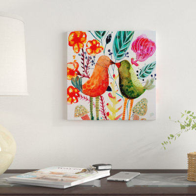 « le baiser », reproduction sur toile