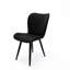 Of 2 Modern Pu Leather Dining Chairs With Metal Legs And Soft Seats, Black, 27.51 Lb Weight, Ideal For Minimalist Side Chair Brushed Base Padding, Kitchen Or Dining, 19.99 In Depth, 16.64 Width,